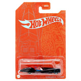 Hot Wheels Custom Cadillac Fleetwood die-cast car, black with 53 stripe