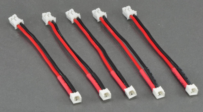 (5) E-Flite mCX / mSR to Blade mCP-X (Ultra Micro) Lipo Battery Adapter Cables