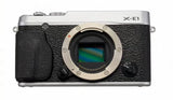 Silver 90% NEW Fujifilm X-E1 16.3MP Mirrorless Digital Camera Body Only