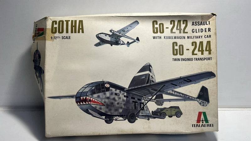 Gotha Go-242 Assault Glider (Italaerei, 1/72) Model Kit (*Sealed Bag)