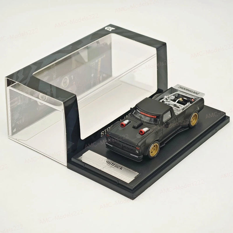 1:64 SW F-150 Performance Hoonigan 1977 Black Diecast Model Car Collection