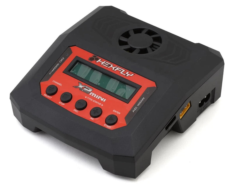 Redcat Hexfly X2 Mini Dual AC/DC Intelligent Battery Charger (1-4S/10A/100Wx2) Battery