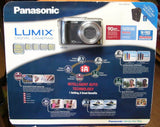 NEW Panasonic Lumix DMC-TZ4 8.1MP Digital Camera Black Kit