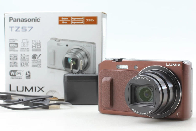 English OK [Near MINT] Panasonic LUMIX DMC-TZ57 DMC-ZS45 Digital Camera JAPAN