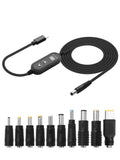 4.26FT USB to DC PD Adapter Cable Universal PD Fast Charger PD Input to DC 12...