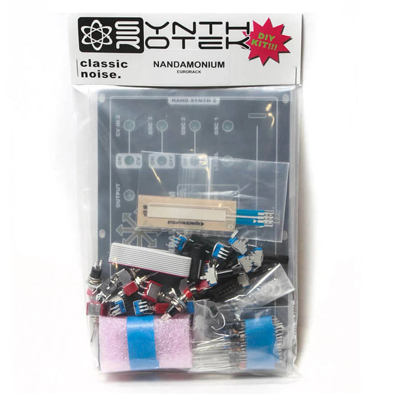 Nandamonium Eurorack Kit - Double Drone with Echo by Synthrotek