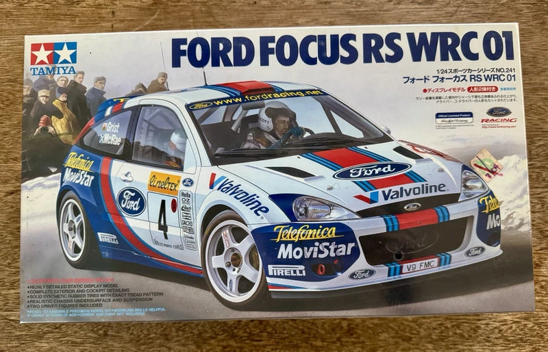 Tamiya FORD FOCUS RS WRC 01 Model Kit 1:24 Car SEALED Made In Japan
