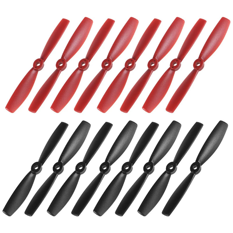 8 Pair Bullnose Propellers 5045 5x4.5" CW CCW RC Quadcopter Multirotor Black Red Propeller
