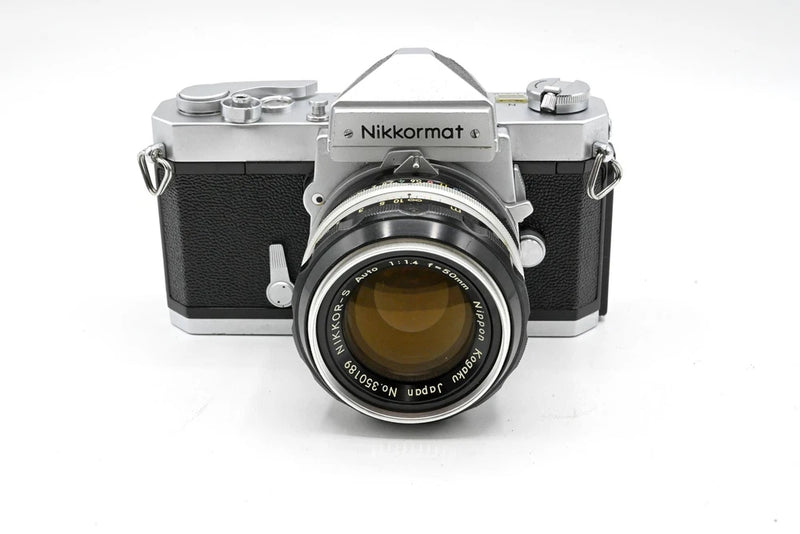 Nikon Nikomat Nikkormat FTN SLR film camera w/ optional 50mm f/1.4 NAI lens