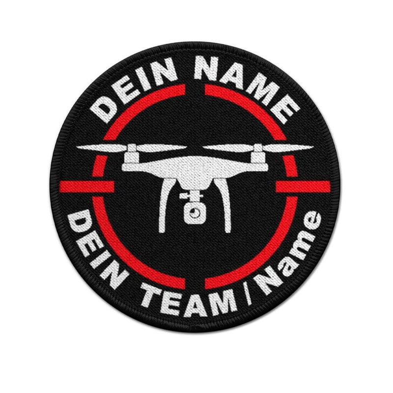 Patch Drohnen-Team personalisiert FPV Racing Sport Quadrocopter Luftbilder#31842