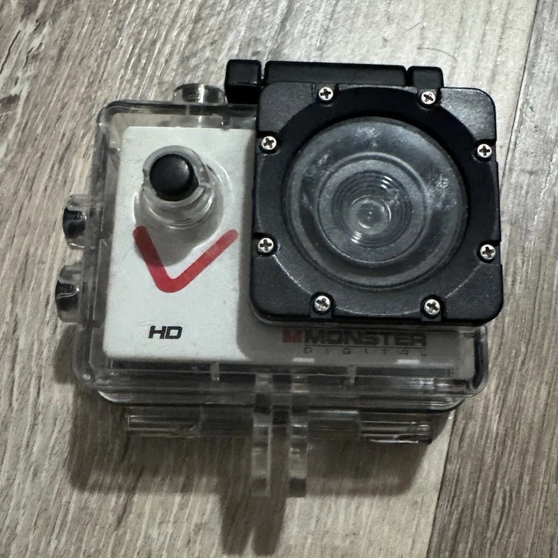 Monster Mini HD Action Camera Waterproof Helmet Cam Black Silver USB MicroSD