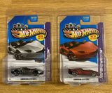 Hot Wheels Showroom New Models Lamborghini Adventador J Red/Zamac Variation Lot