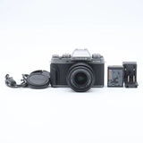 FUJIFILM Mirrorless Single-lens Reflex Camera X-T100 Lens Kit Dark Siler