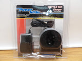 Black 18V/19.2V battery charger unit with plug and cable, in retail blister pack
