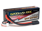 VANT 6200MAH 3S 11.1 100C LIPO BATTERY HARDCASE FITS TRAXXAS PLUG POWERHOBBY