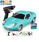 Imex Model Company 1/18 Scale RWD RC Drift Car Mazda MX-5 Teal LD11804T Battery