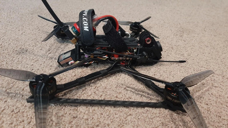 Rekon FPV drone - LR 4 (Dave C frame) - analog - CRSF receiver - 4S