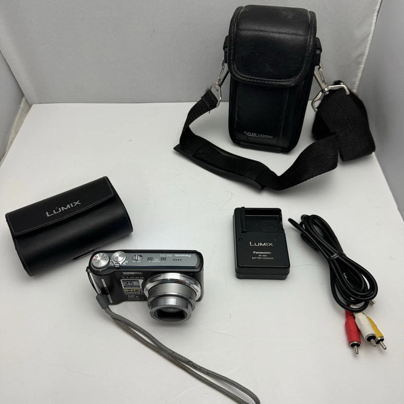 Panasonic Lumix DMC-ZS5 12.1MP Digital Camera 12x Zoom w/Battery, Charger, SD
