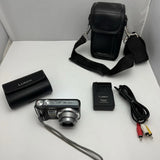 Panasonic Lumix DMC-ZS5 12.1MP Digital Camera 12x Zoom w/Battery, Charger, SD
