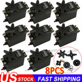 8PCS S3003 Gear Standard High Torque Servo For Futaba RC Car Boat Helicopter Car
