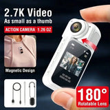 2.7K MINI WIFI Action Camera Thumb Sport DV Portable Wearable Bike Camcorder S70