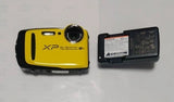 [ Excellent + ] Fujifilm FinePix XP120 Camera 16.4 MP Yellow w/ Battery Etc. #63