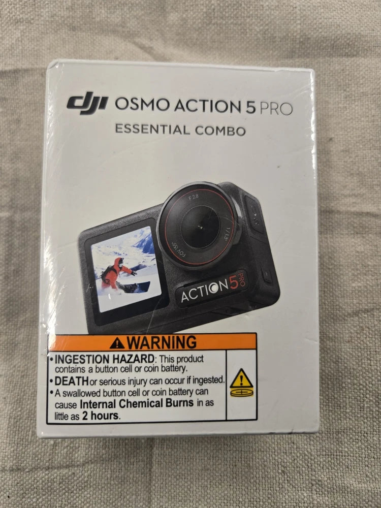 NEW DJI Osmo Action 5 Pro Essential Combo Action Camera