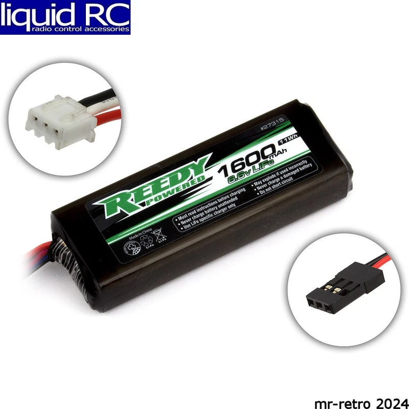 Associated 27315 Reedy Life Pro Tx/Rx 1600mah 6.6v Flat Battery