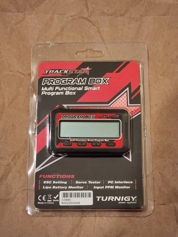 Trackstar Multifunction Smart ESC Program Box LCD Cell Checker Servo Tester Batt