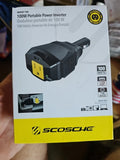 Scosche 100W Power Inverter 12V with USB and AC Outlet PI100CL -NWOT