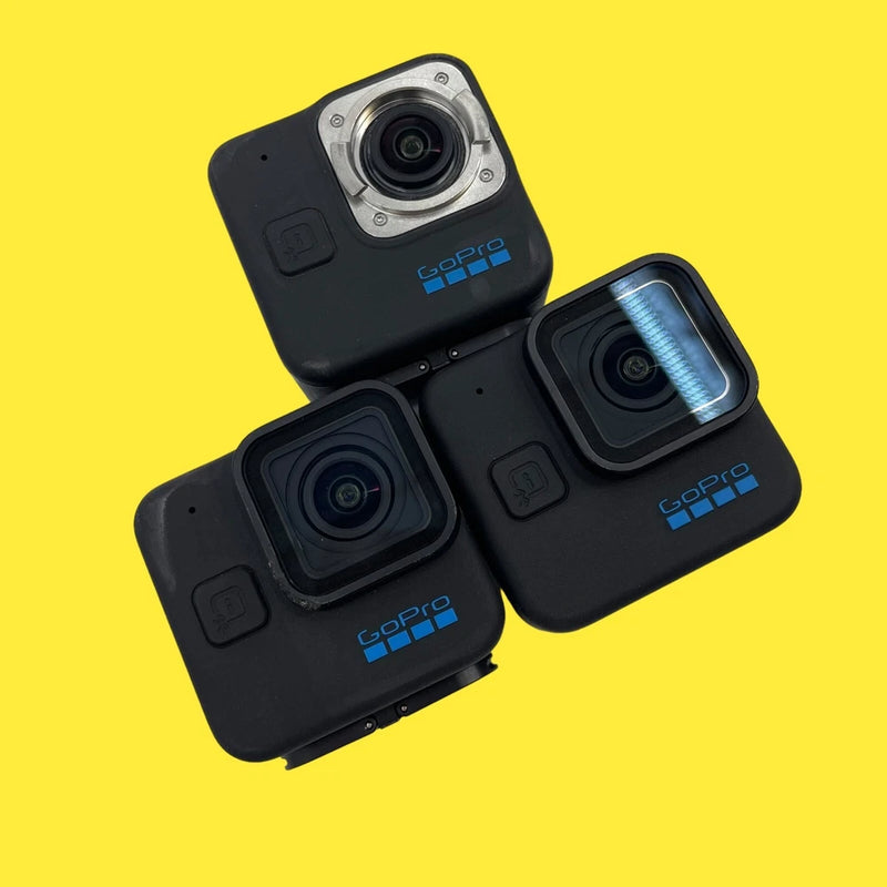 LOT OF 3 AS/IS GoPro HERO11 Black Mini Camera READ #0909 Z65/482