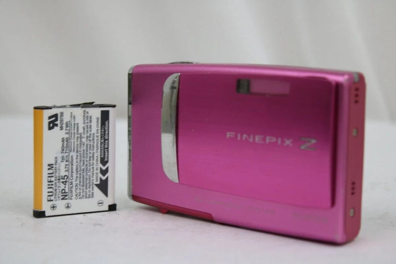 Fujifilm FINEPIX Z10 fd Pink Compact Digital Camera Tested Working Japan