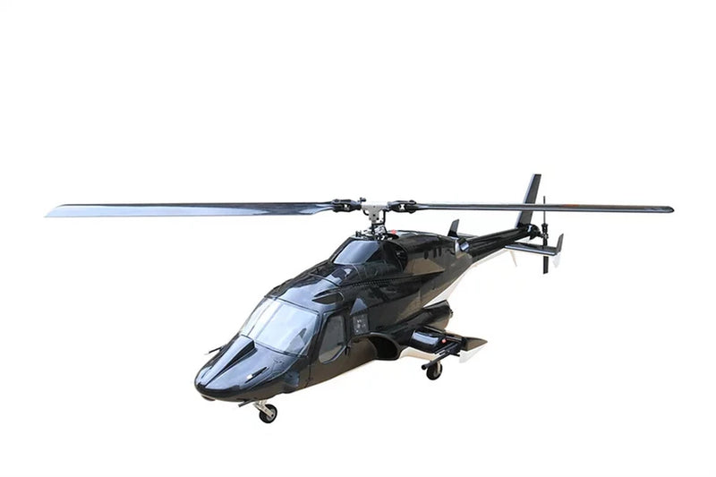 1PC 600size Airwolf ARF RC Helicopter Fuselage 600 Size Airwolf Black Superscale