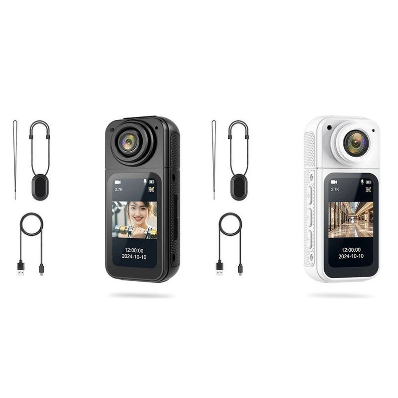 1 47 Inch Display Action Camera with Magnetic Mount for Stunning Vlogs