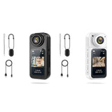 1 47 Inch Display Action Camera with Magnetic Mount for Stunning Vlogs
