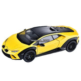 1/24 Lamborghini Huracan Sterrato Model Car Diecast Toy Vehicle for Kids Yellow Battery