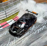 TG CM 1:64 Black 720S GT3X Super Racing Sports Model Diecast Metal Car New