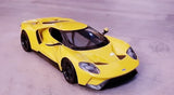 Ford GT DieCast Metal Model Car SuperCar Hypercar by Welly 1:24 Scale