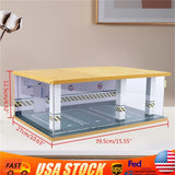 1/24 Scale Diecast Car Garage Display Case Simulation Car Garage Model Cover