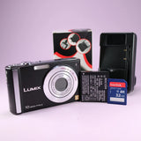 Panasonic Digital Camera Lumix DMC-FS20 10.1MP Black Tested Full Working Set