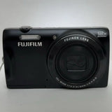Black Fujifilm FinePix T500 Digital Camera w/ Carrying Case and Memory Card