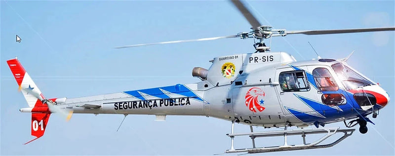 600 AS-350 ARF Brazil RC Helicopter Fuselage AS350 Brazil Helicopter V2 Version