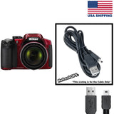 Nikon COOLPIX P510 16.1 MP Digital Camera USB Cable Transfer Cord Replacement