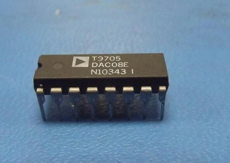 (1PC) DAC08EP D/A Converter, 1 Func, Parallel, 8 Bits Input Loading, PDIP16