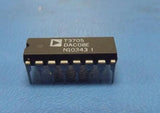 (1PC) DAC08EP D/A Converter, 1 Func, Parallel, 8 Bits Input Loading, PDIP16