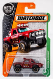 2017 Matchbox #61 Sonora Shredder? FLAT BURGUNDY METALLIC | FSC