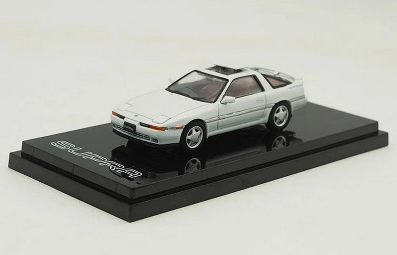 Hobby Japan 1/64 Scale Toyota Supra A70 White Diecast Model Car Toy NIB