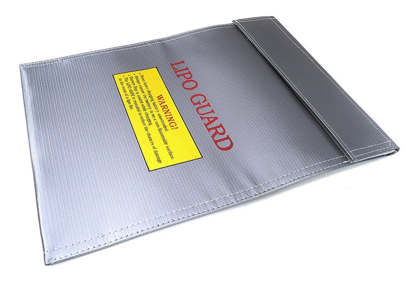 LiPo Guard Large Battery Bag (295x230mm) for Charging and Storage Battery