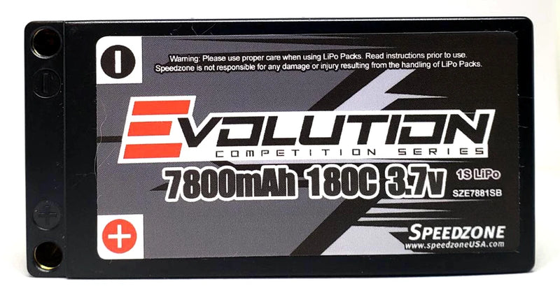 Evolution 7800mAh 180C 1S 3.7V Hardcase Lipo Battery Pack