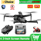 GPS Drone Camera Aerial Brush Avoiding Obstacle with Large Screen Remote Control